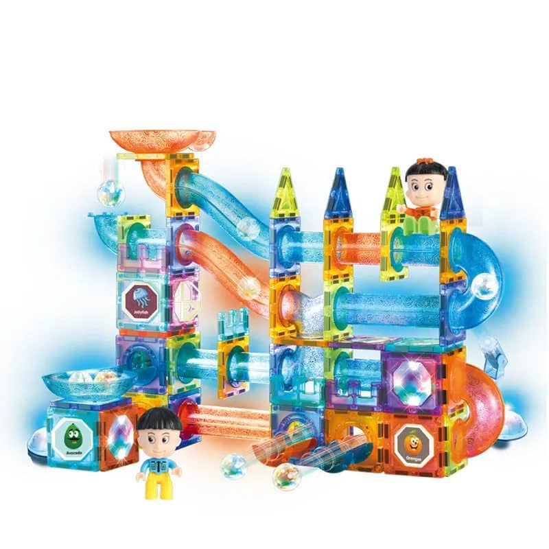 Set LUDIRO 142 Piese, Construcție Magnetică STEAM 3D - LUDIRO