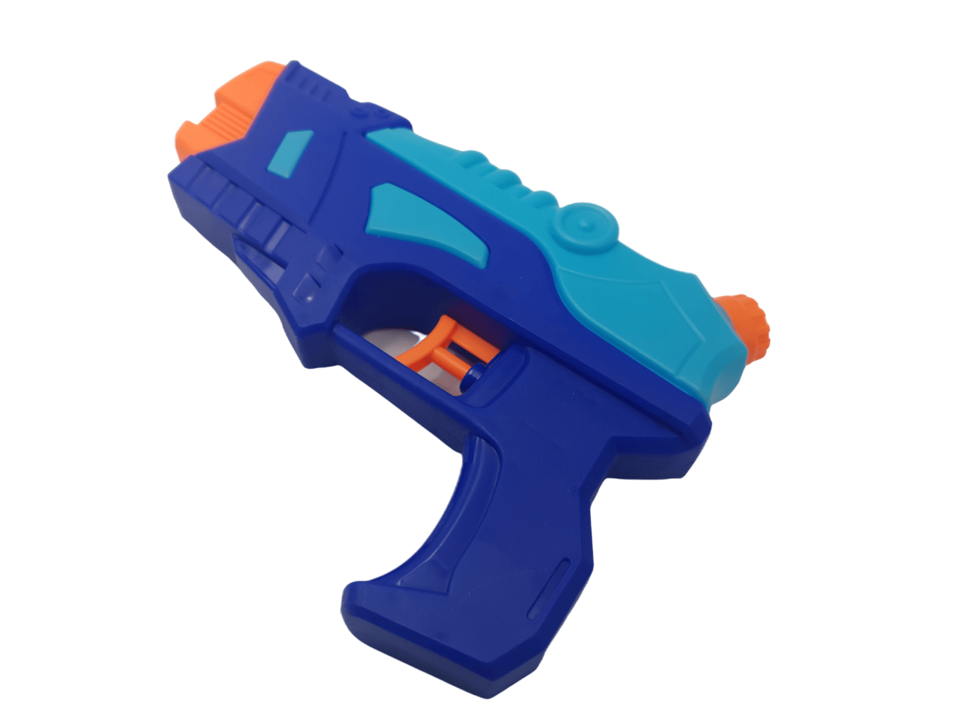 Pistol Jucarie cu Apa, cu Rezervor, Albastru Bleu, 21x4x15 cm, + 3 Ani - LUDIRO