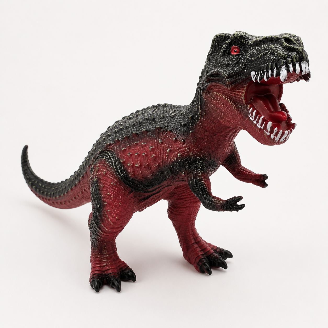 Dinozaur Tyrannosaurus Rex Gigantic LUDIRO din Cauciuc Moale, cu Sunete, Aspect Realist, 73 cm - LUDIRO