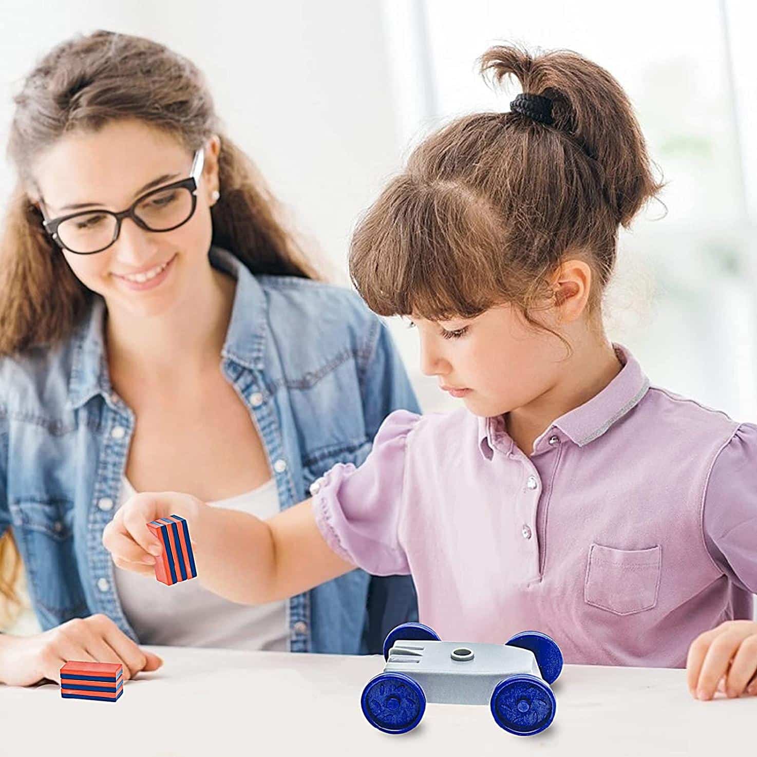 Kit STEM Experimente Magnetice 12 în 1, 8+ ani - LUDIRO