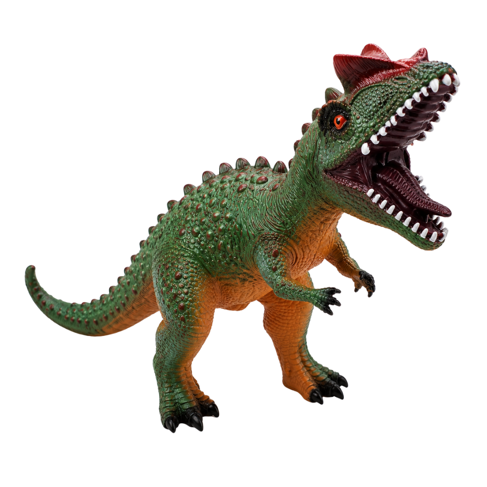 Dinozaur Sinotyrannus Gigant LUDIRO din Cauciuc Moale, cu Sunete, Aspect Realist, 73 cm - LUDIRO