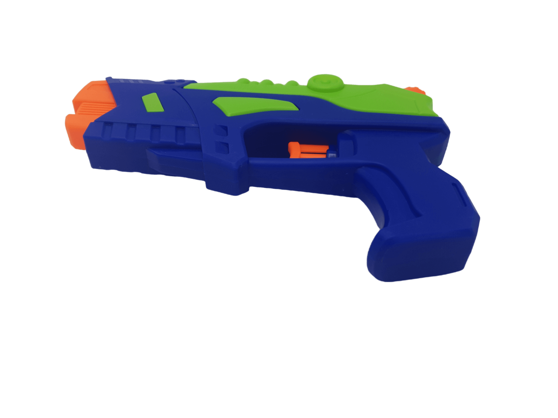 Pistol Jucarie cu Apa, cu Rezervor, Albastru Verde, 21x4x15 cm, + 3 Ani - LUDIRO