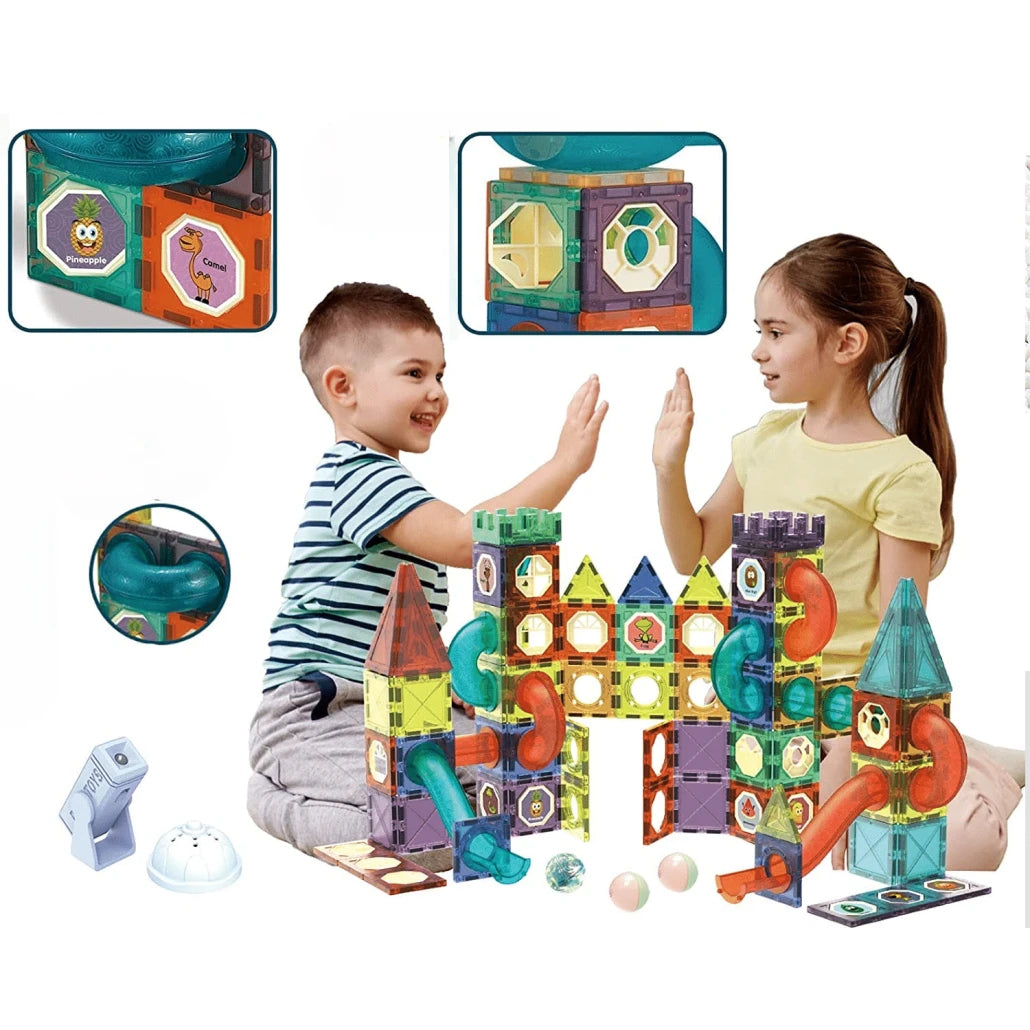 Set LUDIRO 292 Piese, Construcție Magnetică STEAM 3D - LUDIRO