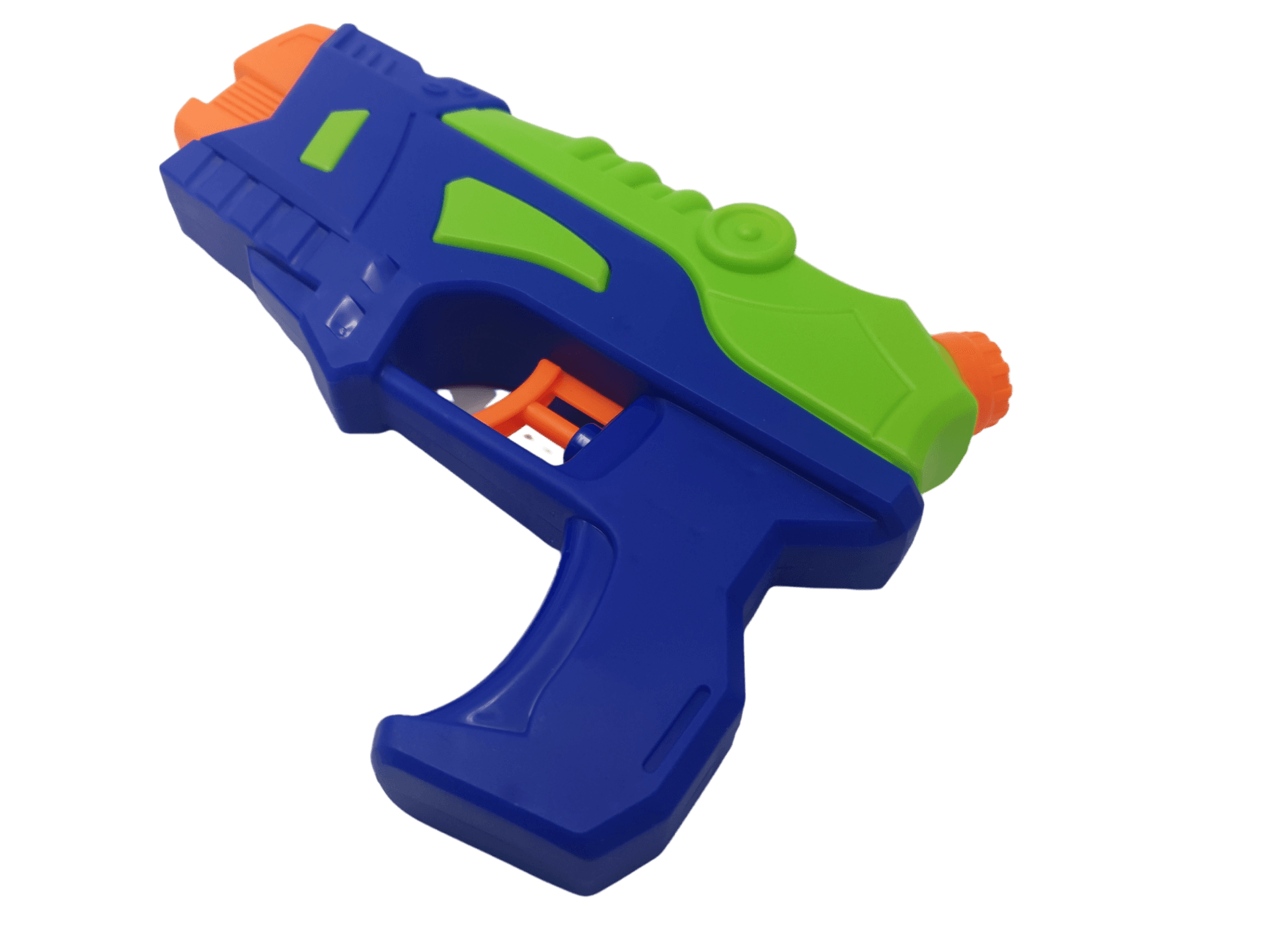Pistol Jucarie cu Apa, cu Rezervor, Albastru Verde, 21x4x15 cm, + 3 Ani - LUDIRO