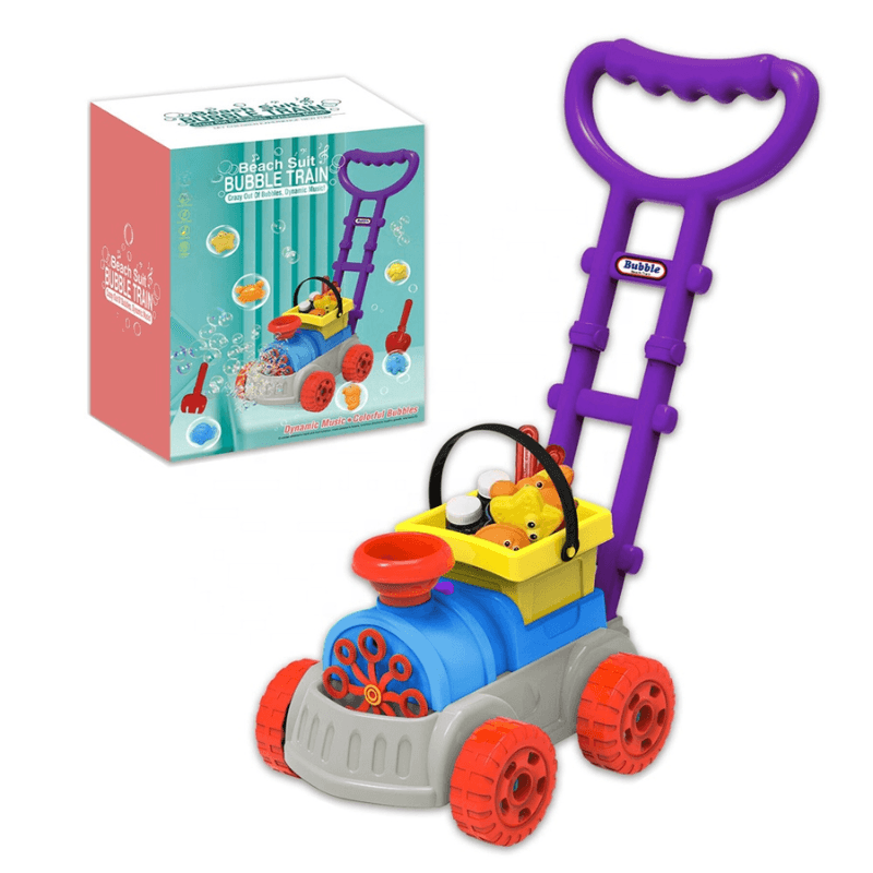Trenulet cu Baloane de Sapun LUDIRO, Muzica, Forme de Nisip si Distractie de Vara - LUDIRO