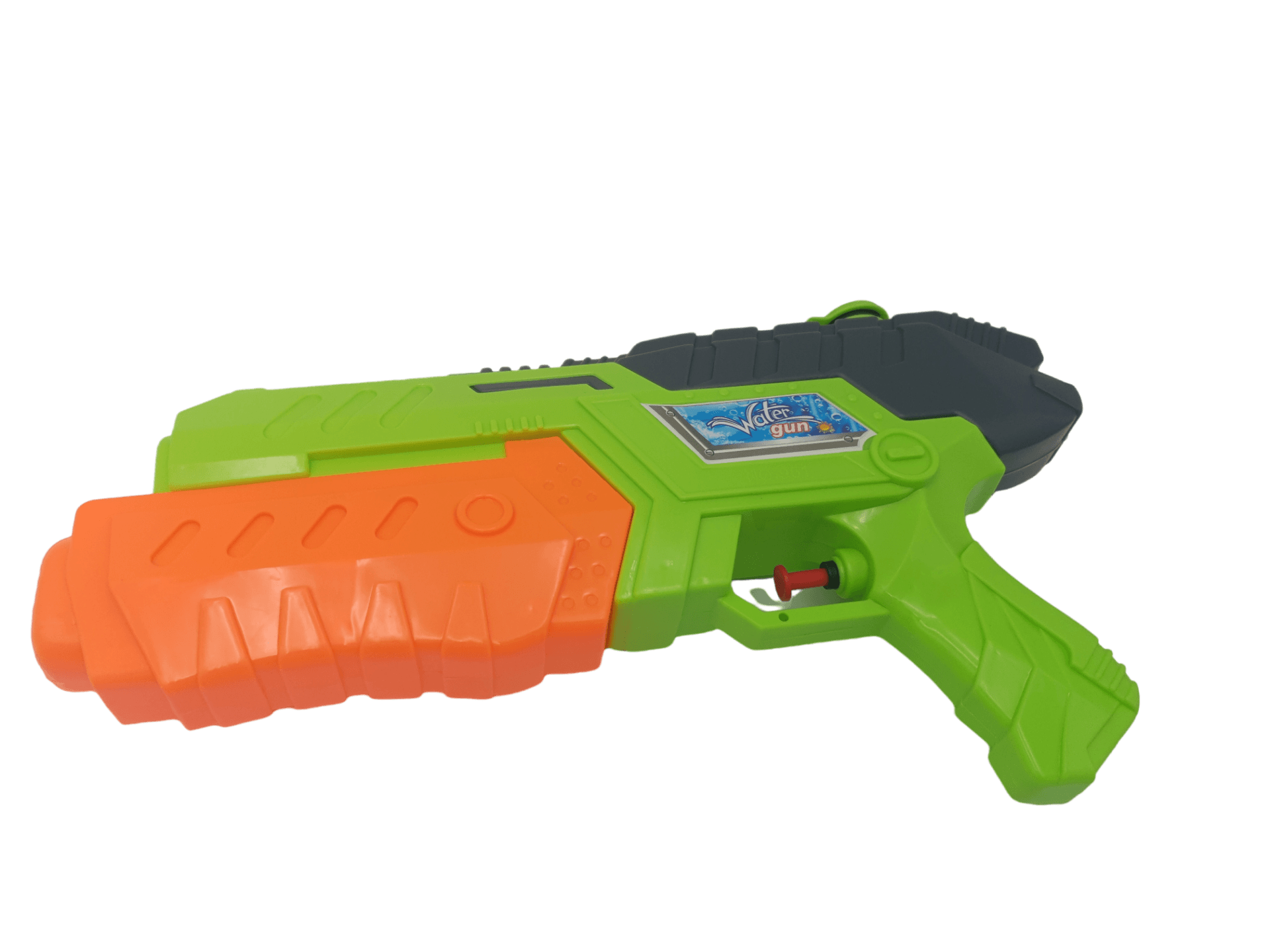 Pistol Jucarie cu Apa, cu Rezervor, Verde Portocaliu, 32x5x18 cm, + 3 Ani - LUDIRO