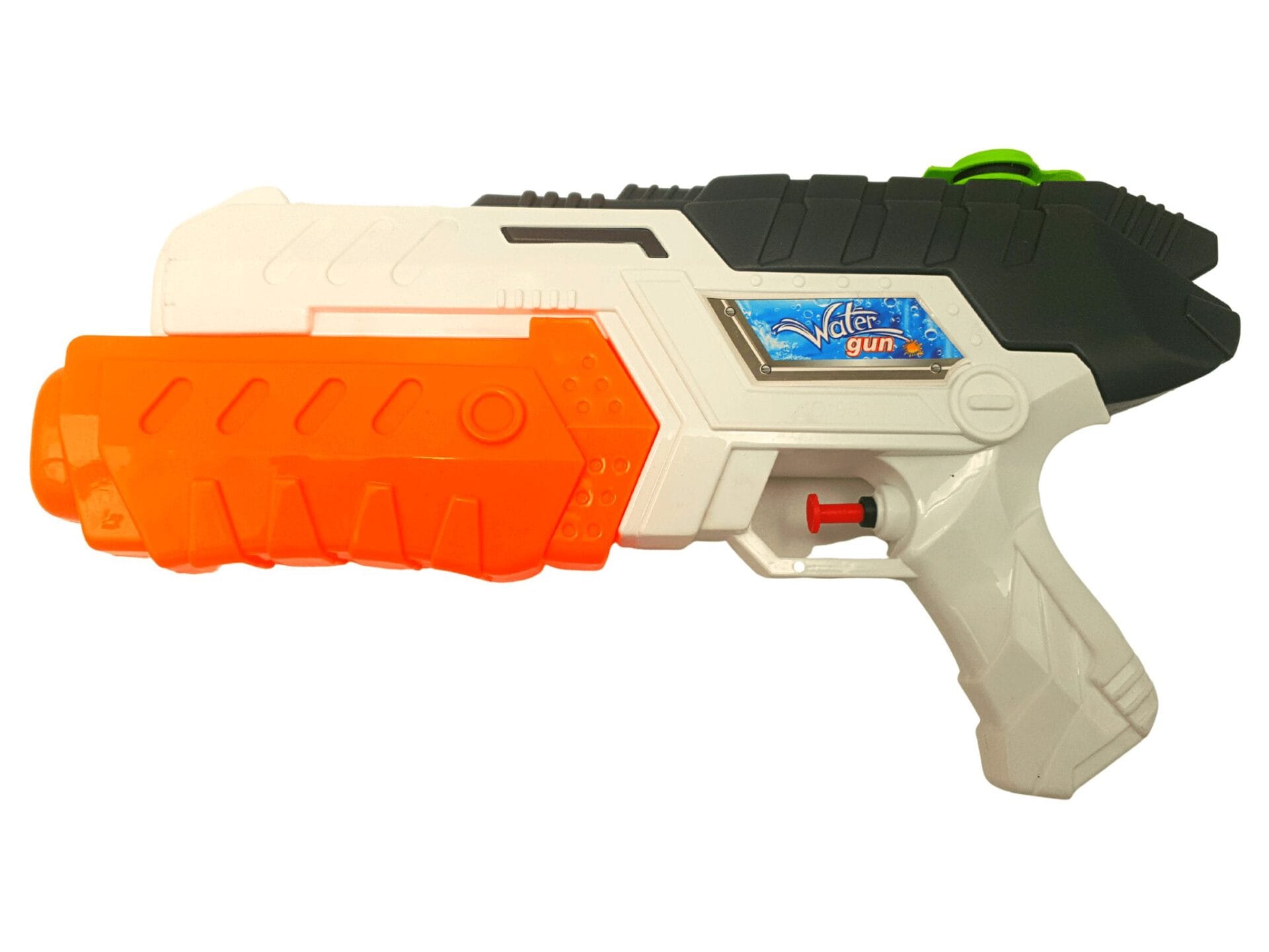 Pistol Jucarie cu Apa, cu Rezervor, Alb Portocaliu, 32x5x18 cm, + 3 Ani - LUDIRO