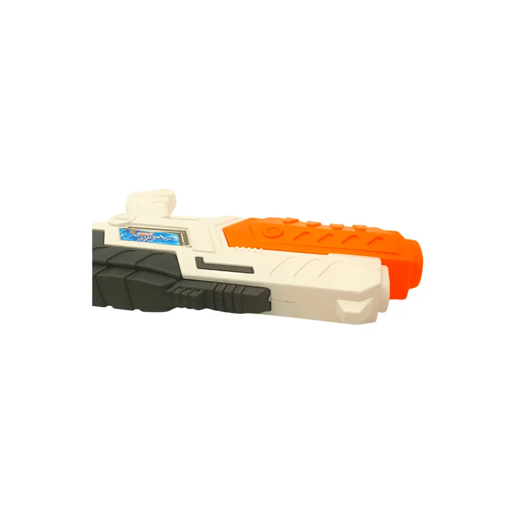 Pistol Jucarie cu Apa, cu Rezervor, Alb Portocaliu, 32x5x18 cm, + 3 Ani - LUDIRO