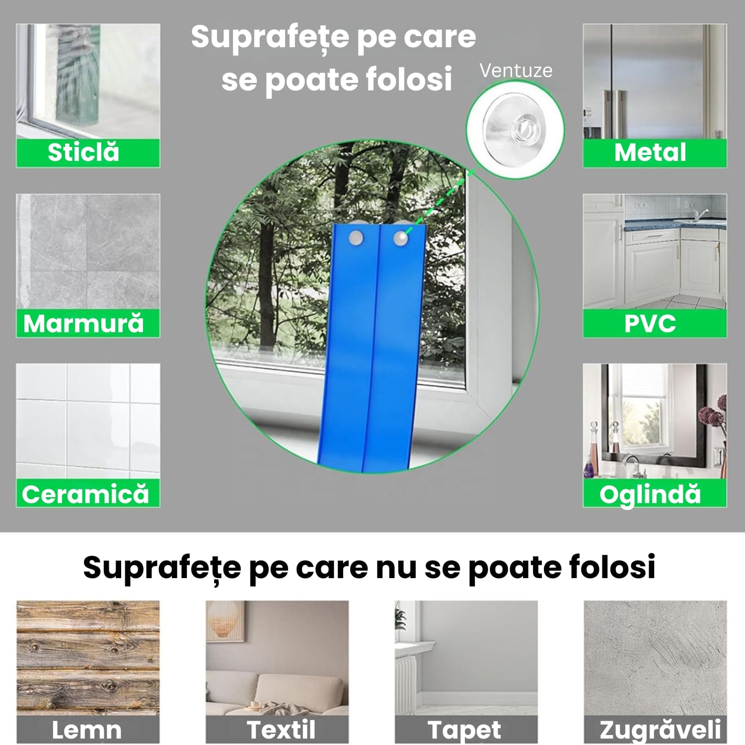Pistă Auto Flexibilă Ludiro 4.5m, 2 Benzi, Prindere Ventuze, Compatibilă 1:64, Albastru - LUDIRO