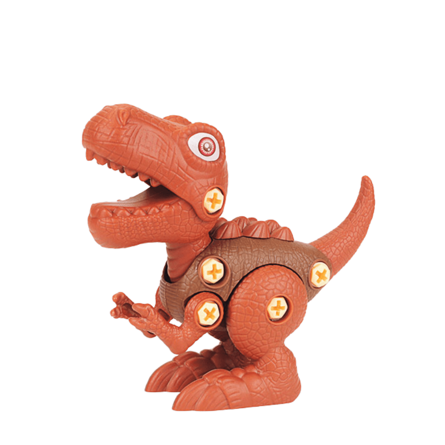 Set 2 Jucarii Interactive STEM DIY, Dinozauri de Construit, Tyrannosaurus Rex si Brachiosaurus, Maro Gri, + 3 Ani - LUDIRO