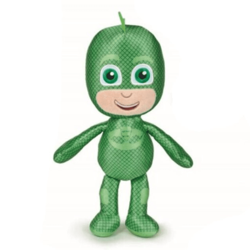 Jucărie de Pluș PJ Masks, Gekko, 50 Cm, Ultra-Moale, Prieten de Joaca - Disney
