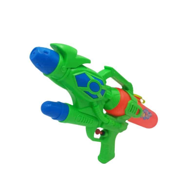 Pistol Jucarie cu Apa, cu Rezervor XXL, Verde Albastru, 35x6x17 cm, + 3 Ani - LUDIRO