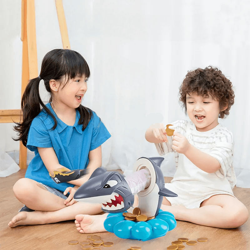 Joc interactiv Piratul Rechin Ludiro, 2-4 Jucatori, Reflexe si Distractie, 4+ Ani - LUDIRO