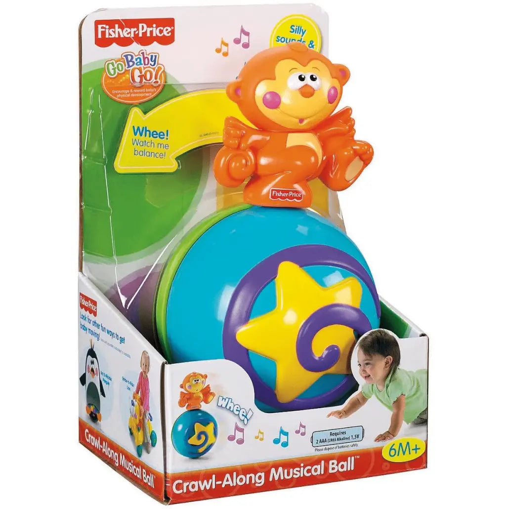Resigilat - Minge Muzicala Go Baby Go, Fisher Price - LUDIRO