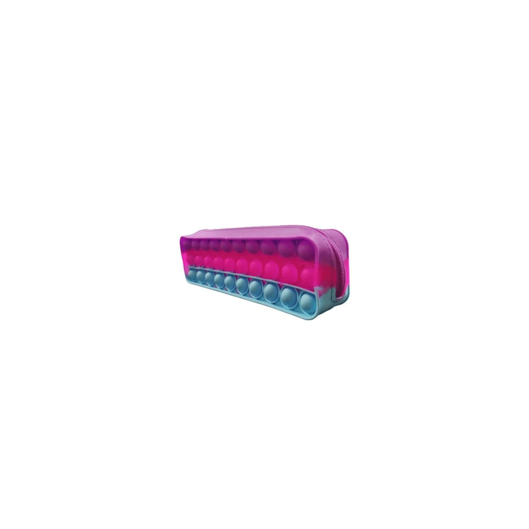 Jucarie Penar Pop It - Dreptunghi, 20x7 cm, Mov Roz Albastru - LUDIRO