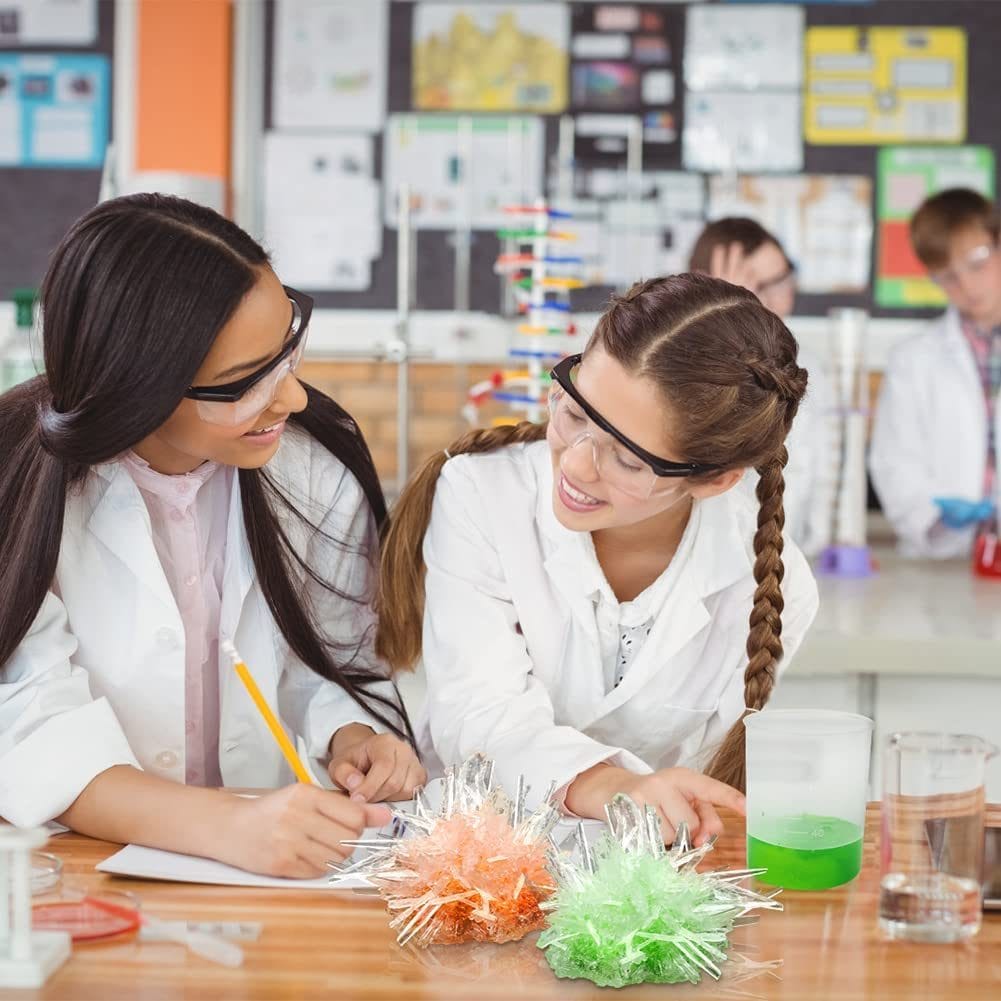 Joc Educativ STEM Kit Stiinta, Experimente cu Cristale, 2 Culori, + 6 Ani - LUDIRO