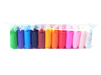 Set Plastilină Inteligentă Ludiro, 12 Pungi Colorate cu Accesorii de Modelare, Non-Toxică, +3 Ani – Joacă Creativă și Educativă pentru Copii - LUDIRO