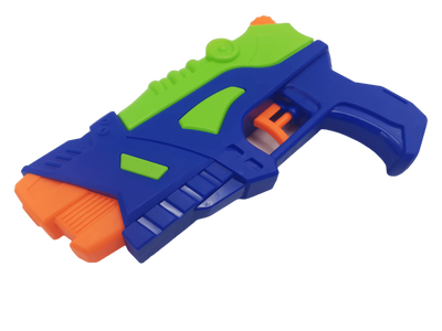 Pachet Distracție Vară pentru Copii – Set Palete Rechin vs Dinozaur cu 2 Mingi + Set 8 Piese Plajă cu Camion și Caracatiță + 2 Pistoluri cu Apă cu Rezervor (Verde și Bleu) |+Plaja - LUDIRO