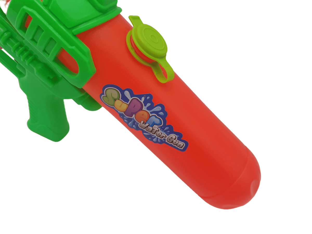 Pistol Jucarie cu Apa, cu Rezervor XXL, Verde Albastru, 35x6x17 cm, + 3 Ani - LUDIRO