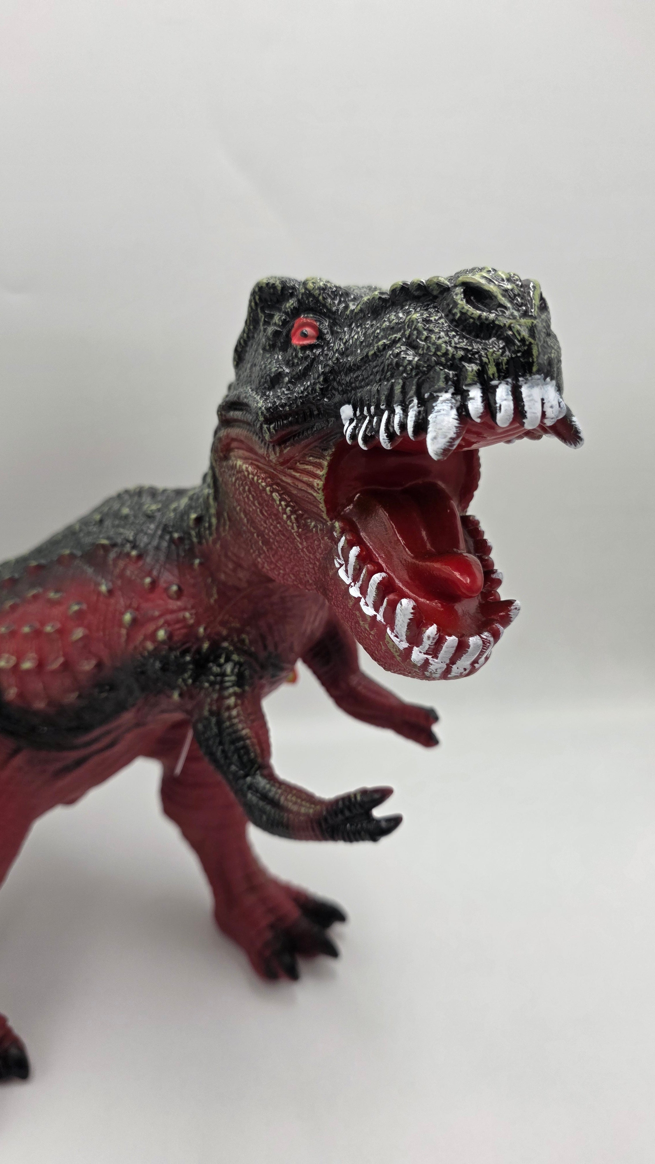 Dinozaur Tyrannosaurus Rex Gigantic LUDIRO din Cauciuc Moale, cu Sunete, Aspect Realist, 73 cm - LUDIRO