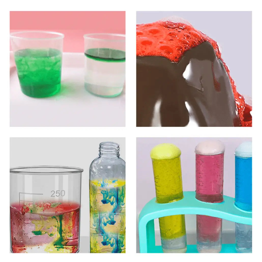 Joc Educativ STEM Kit Stiinta, 14 in 1, Experimente Chimice, + 6 Ani - LUDIRO
