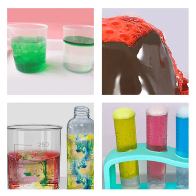 Joc Educativ STEM Kit Stiinta, 14 in 1, Experimente Chimice, + 6 Ani - LUDIRO
