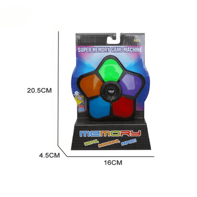 Joc Interactiv de Memorie cu Lumina si Sunet Ludiro, Stea Portabila pentru Copii +3 Ani - LUDIRO