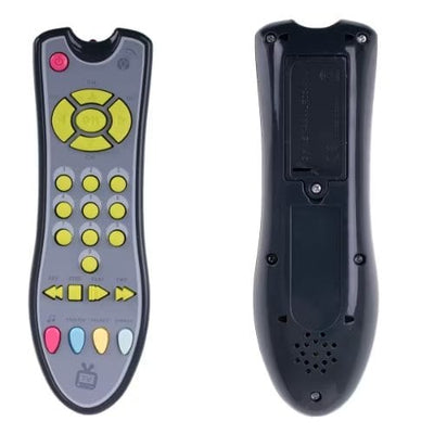 Jucarie Interactiva Telecomanda cu Sunete si Lumini, Invatarea Formelor si a Cifrelor, + 6 Luni, 18x5x3 Cm - LUDIRO