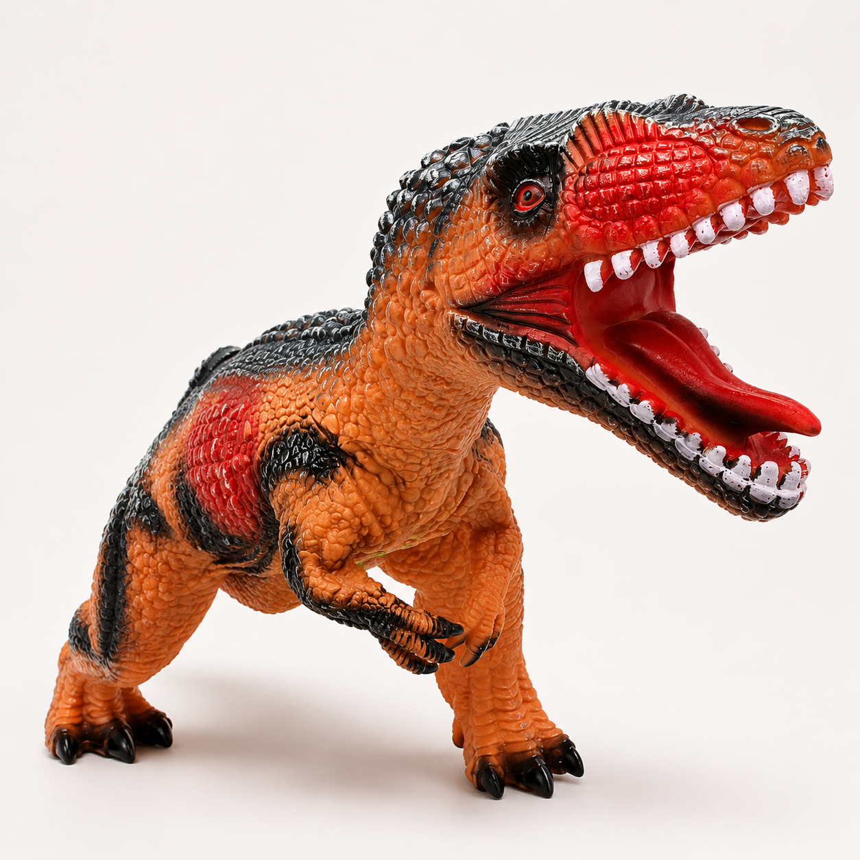 Dinozaur Giganotosaurus XXL LUDIRO din Cauciuc Moale, cu Sunete, Aspect Realist, 73 cm - LUDIRO
