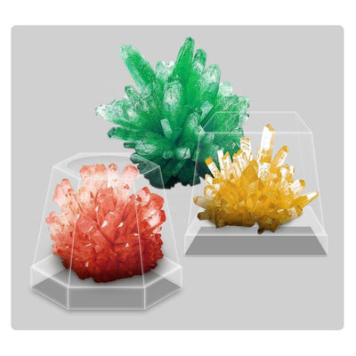 Joc Educativ STEM Kit Stiinta, Experimente cu Cristale, 2 Culori, + 6 Ani - LUDIRO
