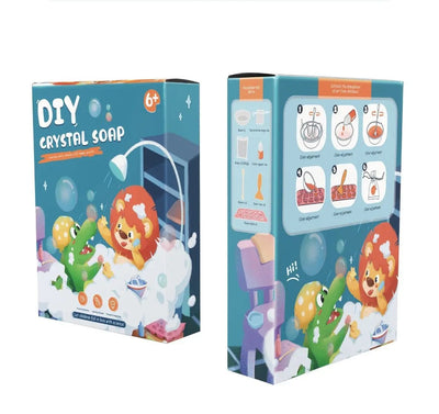 Joc Educativ STEM Stiinta, Kit Sapunuri Creative, Culori si Forme Variate + 6 Ani, Utility One - LUDIRO