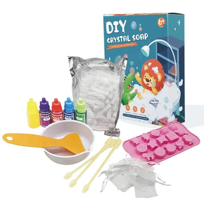 Joc Educativ STEM Stiinta, Kit Sapunuri Creative, Culori si Forme Variate + 6 Ani, Utility One - LUDIRO
