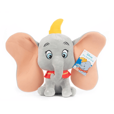 Plus Disney Dumbo 28 Cm cu Sunet, Jucărie Palz Certificată, Ideală pentru Copii 3+ Ani - LUDIRO