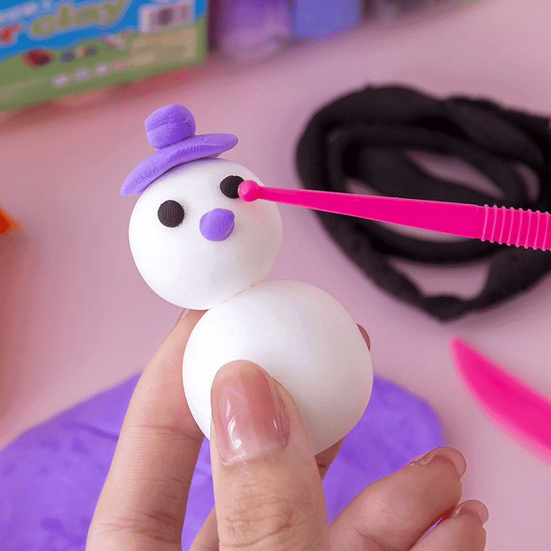 Set Plastilină Inteligentă Ludiro, 24 Pungi Colorate cu Accesorii de Modelare, Non-Toxică, +3 Ani – Joacă Creativă și Educativă pentru Copii - LUDIRO