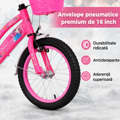 Anvelope pneumatice premium de 16 inch, antiderapante, cu aderență superioară