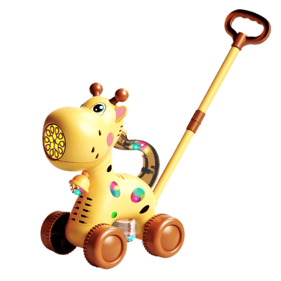 Girafa cu Baloane de Sapun Ludiro, lumini, Acumulator USB, Distractie 2 in 1 si Design Simpatic - LUDIRO