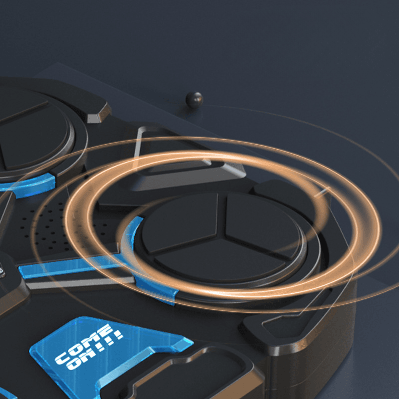 Resigilat - Panou Interactiv Box cu Lumini si Sunete, Scor, USB-C, Manusi Incluse, Ludiro, 6+ Ani - LUDIRO