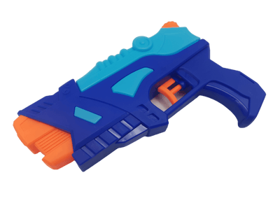 Pistol Jucarie cu Apa, cu Rezervor, Albastru Bleu, 21x4x15 cm, + 3 Ani - LUDIRO