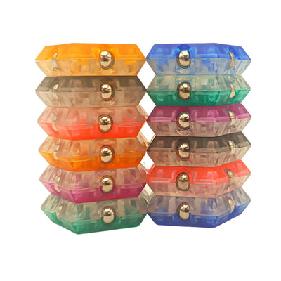 Sfera Magnetica Antistres, 12 Piese, 60 Magneti de Pamant, 2 Fete, 100 Combinatii Posibile, Diametru 3.5 Cm, Multicolor, + 6 Ani, Utility One - LUDIRO
