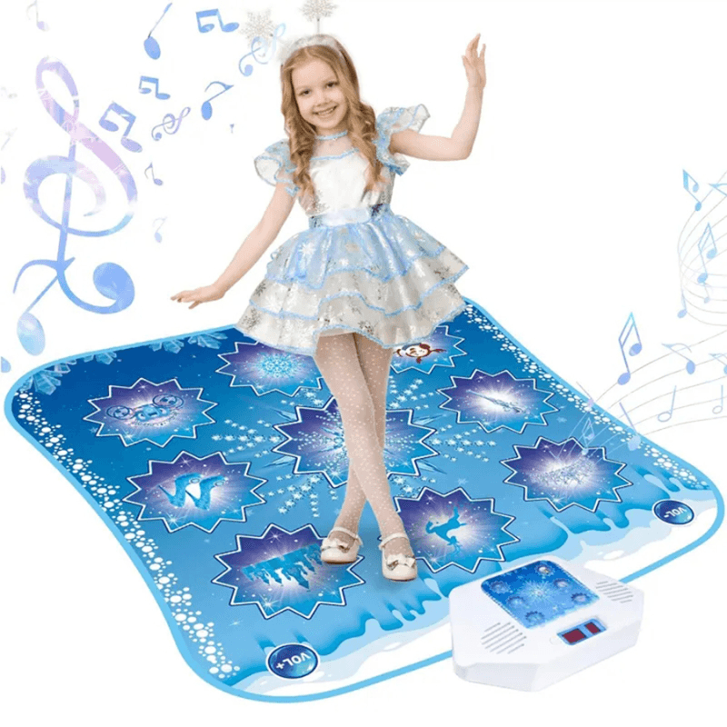 Covor Interactiv de Dans Ludiro cu Lumini si Muzica, Pliabil, Anti Alunecare, Model Desene Animate - LUDIRO