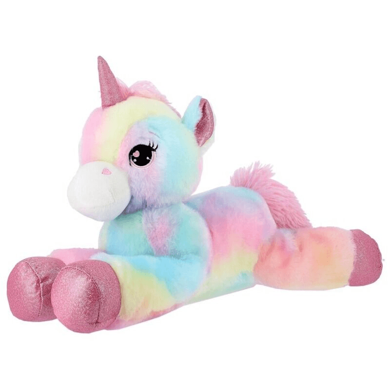 Unicorn de Plus Iris 45 Cm, Curcubeu, Prieten Magic pentru Copii - LUDIRO