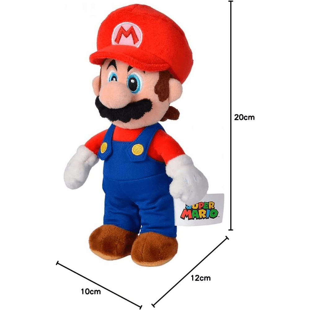 Pluș Super Mario 20 cm, Simba Toys - LUDIRO