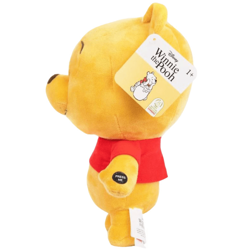 Pluș Disney Winnie the Pooh 28 Cm cu Sunet, Jucărie Palz Certificată, Ideală pentru Copii 3+ Ani - LUDIRO