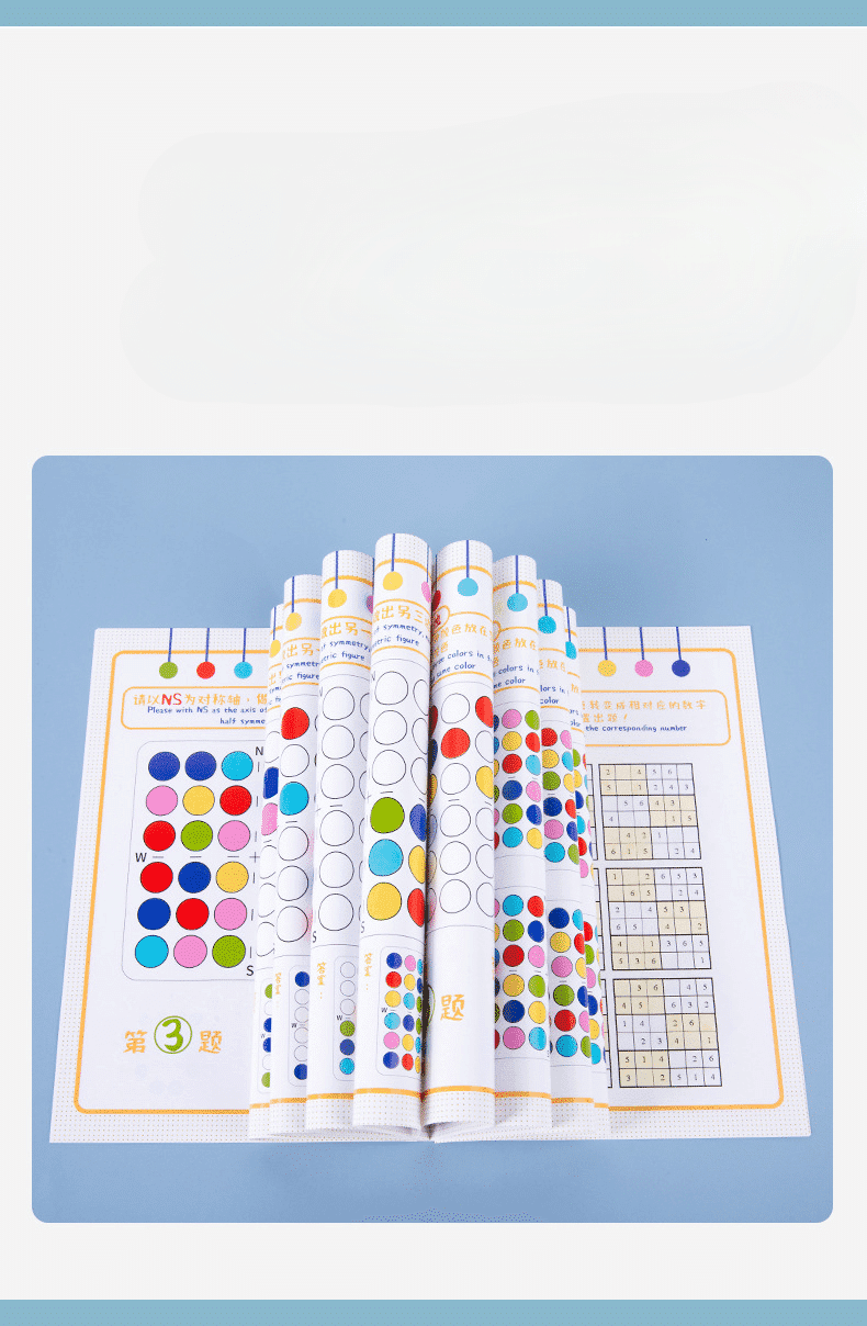 Joc Educativ din Lemn Montessori, Pentru Memorie, Sortare si Potrivire a Culorilor, 48 Piese, 23x5x24 cm, + 3 Ani - LUDIRO