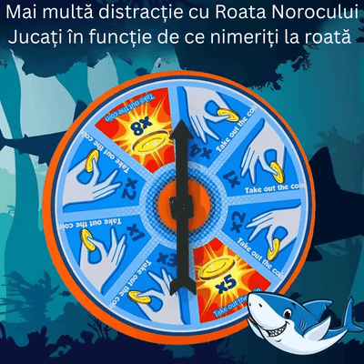 Joc interactiv Piratul Rechin Ludiro, 2-4 Jucatori, Reflexe si Distractie, 4+ Ani - LUDIRO
