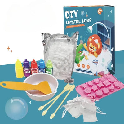 Joc Educativ STEM Stiinta, Kit Sapunuri Creative, Culori si Forme Variate + 6 Ani, Utility One - LUDIRO