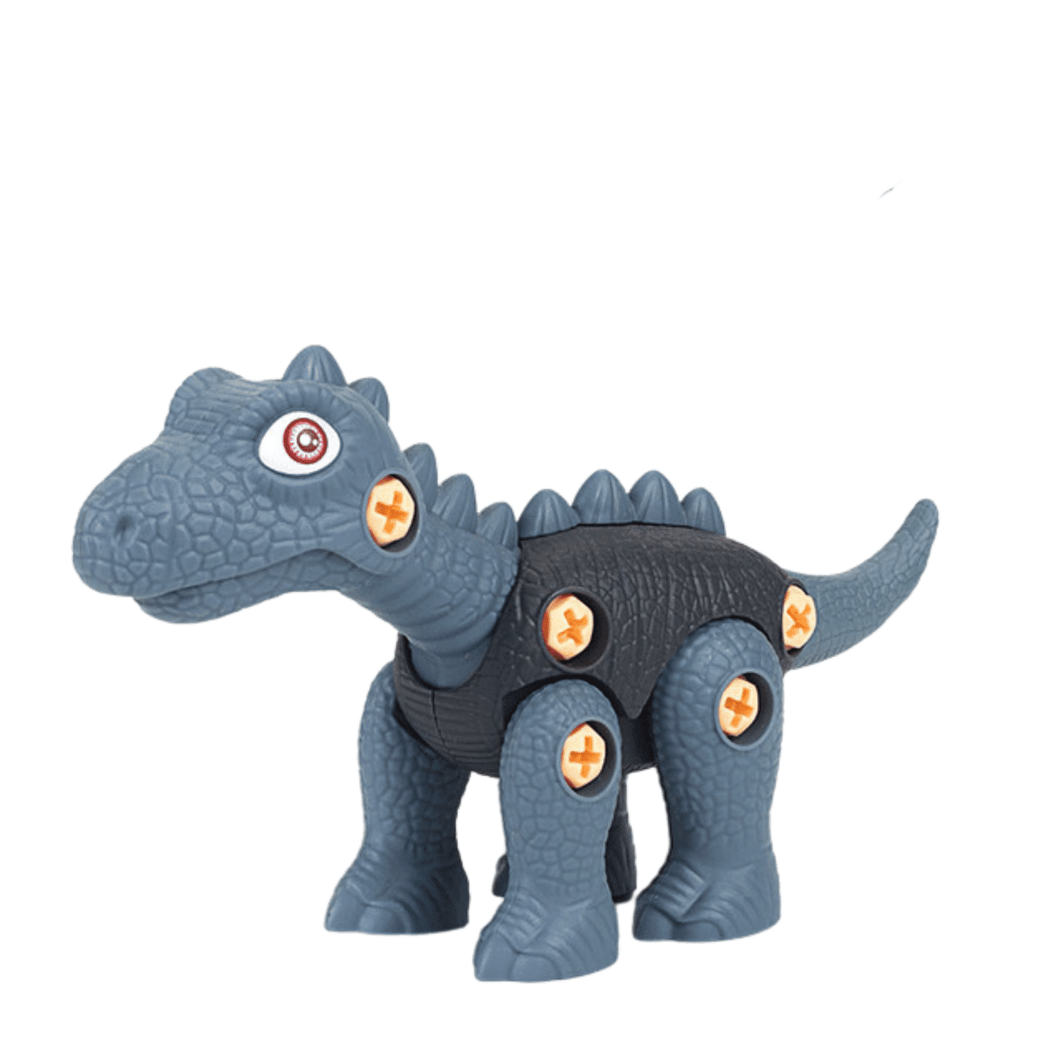 Set 2 Jucarii Interactive STEM DIY, Dinozauri de Construit, Tyrannosaurus Rex si Brachiosaurus, Maro Gri, + 3 Ani - LUDIRO