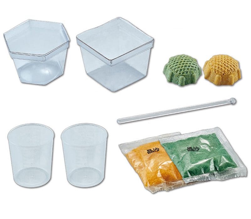 Joc Educativ STEM Kit Stiinta, Experimente cu Cristale, 2 Culori, + 6 Ani - LUDIRO