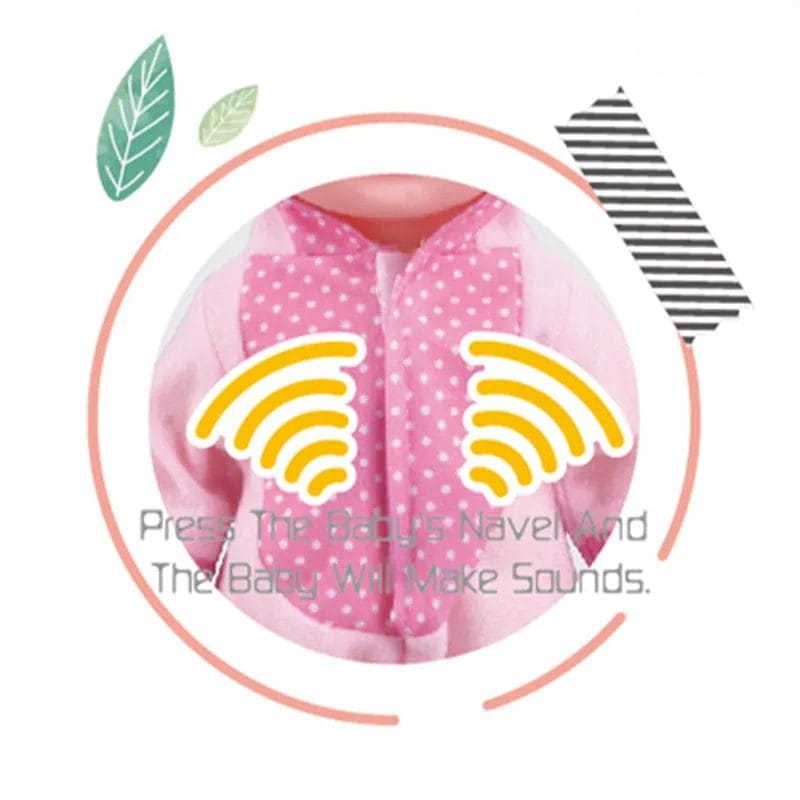 Set Papusa Bebelus Interactiva Multifunctionala Care Vorbeste, Carucior si Accesorii, 15 Sunete, Biberon, Olita, Scutec, Carucior Mov, 31x9x15 Cm, + 3 Ani, Utility One - LUDIRO