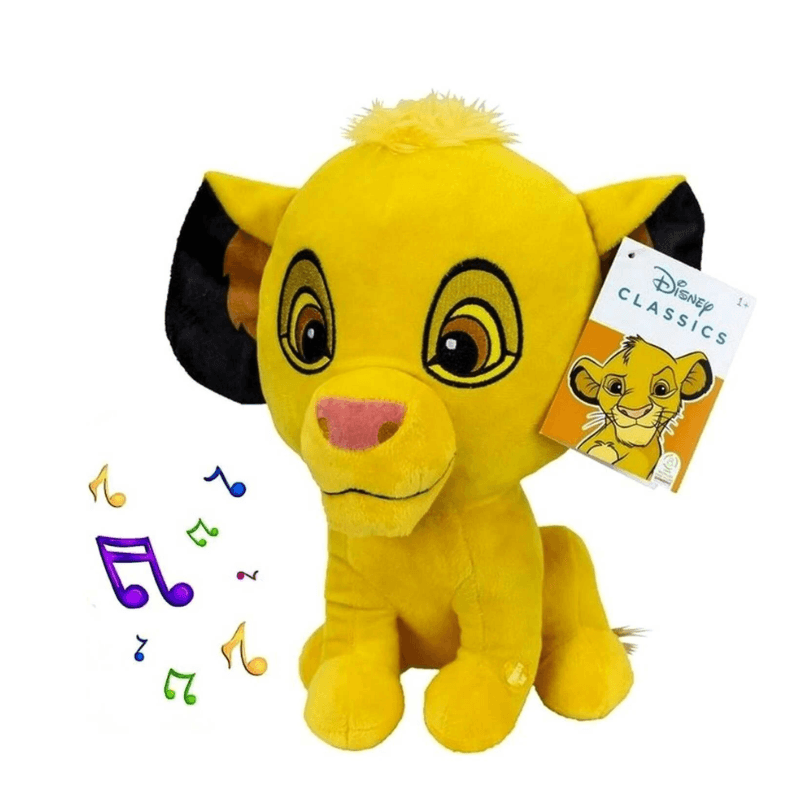 Pluș Disney Palz Lionking 28 Cm cu Sunet, Jucărie Certificată, Ideală pentru Copii 3+ Ani - LUDIRO